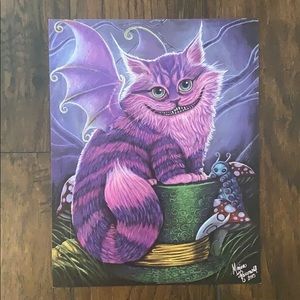 2/$15‼️ Cheshire Cat print / artwork